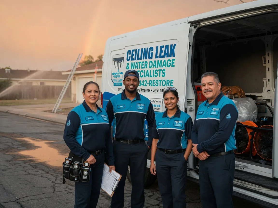 Ceiling Leak Cleanup company in Hallstead, PA
