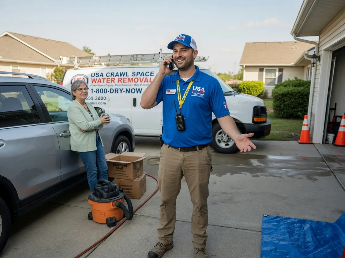 Crawl Space Water Removal Hallstead, PA FAQs